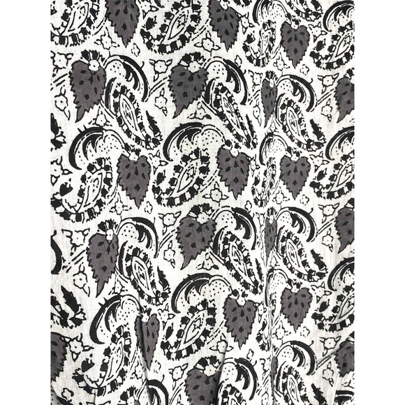 Karma Highway Wrap Blouson Dress Ruffle Paisley Boho Tassels one size dreamy - Picture 5 of 9